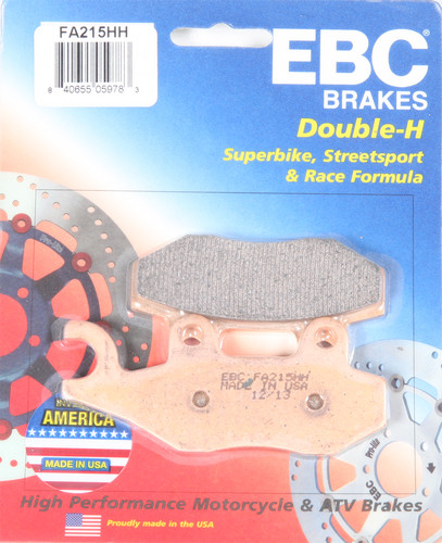 EBC FA215 Double-H Sintered Front Brake Pads Triumph 1992-2001
