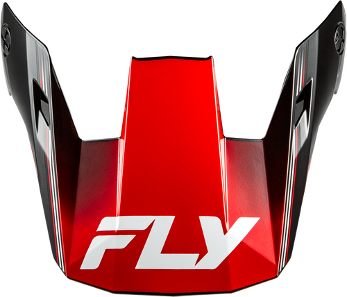 RAYCE REPEAT HELMET VISOR BLACK/RED XL