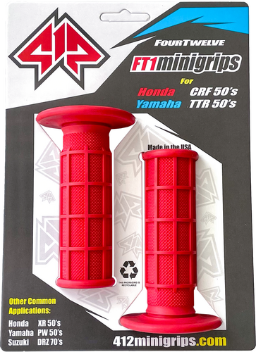 FOUR TWELVE Pee Wee/Pit Bike Mini Grips