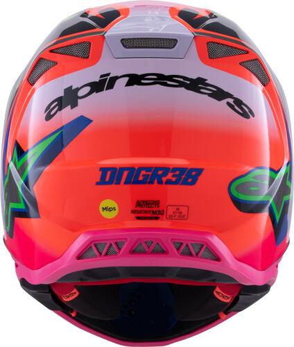 Alpinestars Limited Edition Supertech M10 Deegan DNGR Monster Energy Helmet