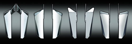 NATIONAL CYCLE Switchblade Windshield Chrome Lower