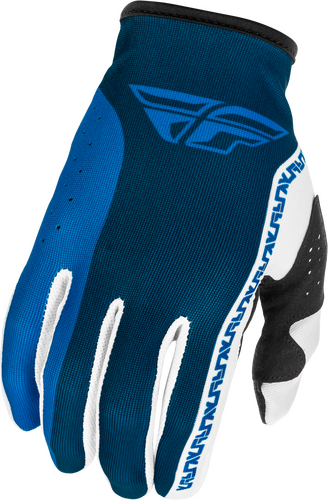 FLY RACING LITE GLOVES BLUE/WHITE XS