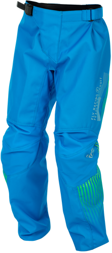 FLY RACING YOUTH F-16 PANTS BLUE/HI-VIS SZ 20