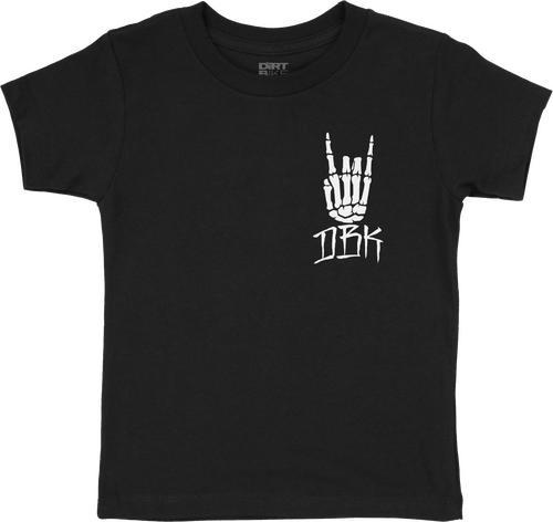 DBK TRAINING WHEELS TODDLER TEE BLACK 4T