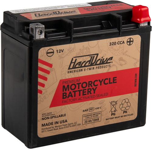 HARDDRIVE PREMIUM BATTERY GYZ20HLA INDIAN