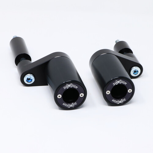 PA2 FRAME SLIDERS NO CUT BLACK KAW