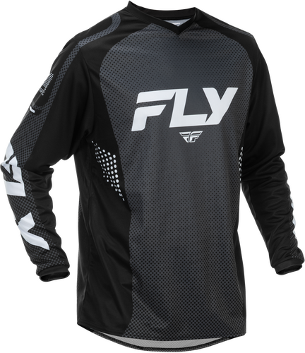 FLY RACING F-16 JERSEY BLACK/WHITE 4X