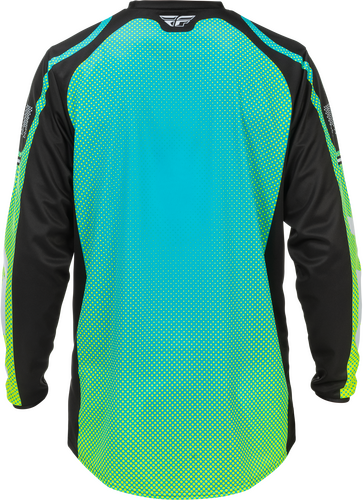 FLY RACING F-16 JERSEY AQUA/BLACK/WHITE SM