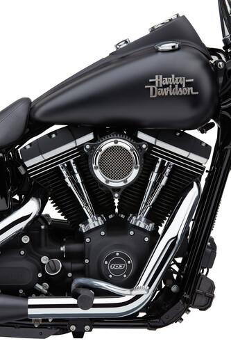 RPT AIR INTAKE SYSTEM CHROME / BLACK SPORTSTER 91-22