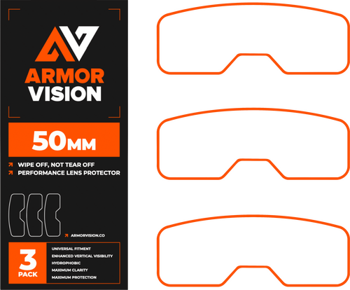 ARMOR VISION 50MM 2ND GEN 3/PK