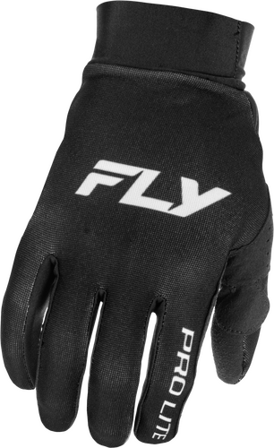 FLY RACING PRO LITE GLOVES BLACK/WHITE XS