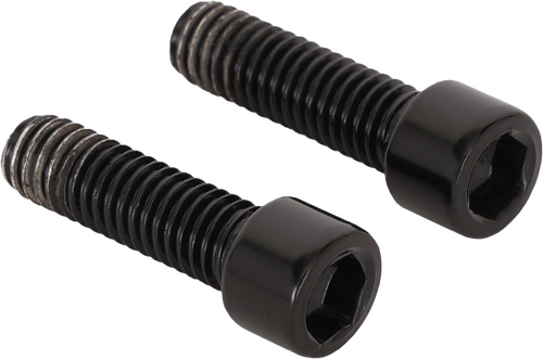 4/110 CENTER CAP SCREWS M4X16-2PCS BLACK