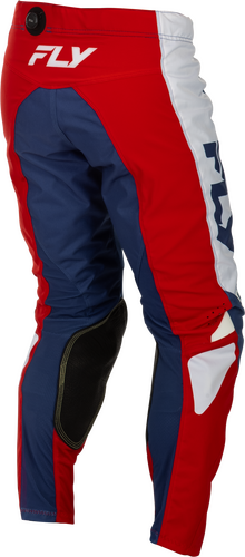FLY RACING KINETIC PANTS RED/WHITE/BLUE SZ 40