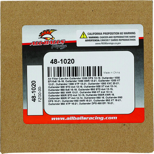 ALL BALLS Air Filter Kit