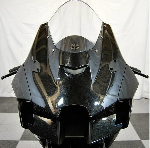 NEW RAGE CYCLES Mirror Block Off Plates