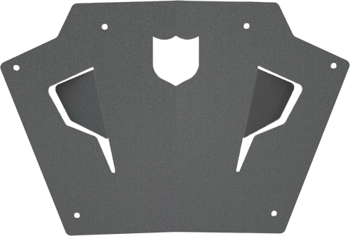FRONT SPORT BUMPER SKID PLATE TITANIUM METALLIC POL