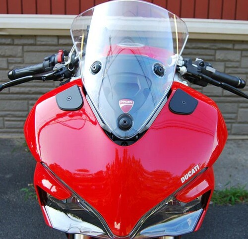 NEW RAGE CYCLES Mirror Block Off Plates