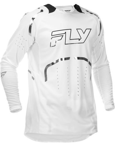 FLY RACING EVOLUTION  DST LE FLASH JERSEY WHITE/SILVER SM