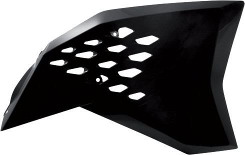 Acerbis Radiator Shrouds 2008-2011 KTM 530, 2007-2010 KTM 125 SX, 2007-2008 KTM 144 SX - Black 2081990001