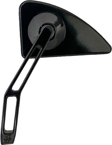 Pro-One Mini Tear Drop Billet Mirror With V2 Cut Out Stem