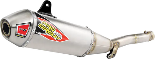 T-6 STAINLESS SLIP-ON W/REMOVABLE SPARK ARRESTOR