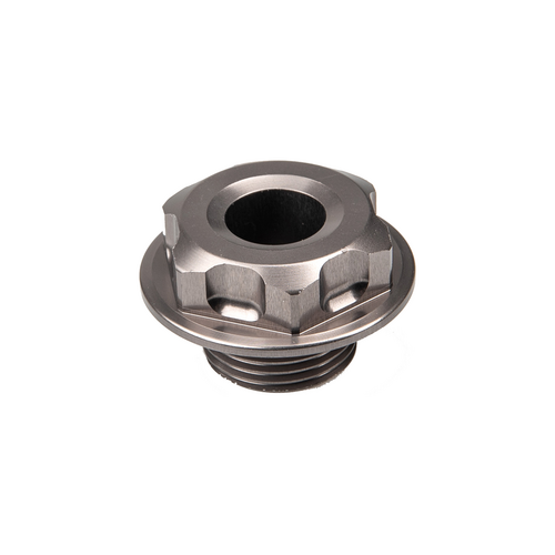 STEERING STEM NUT GREY KTM/HUSQ/GAS/BETA