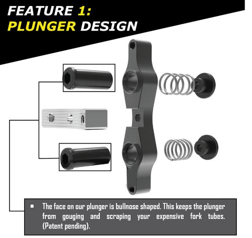 TAMER TAMER DOUBLE BUTTON X-WING BLACK