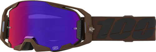 100% ARMATIC GOGGLE SALCEDO SILVER MIRROR LENS