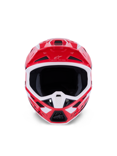 ALPINESTARS SM7 DEED HELMET RED/BLK/WHT GLOSSY LG