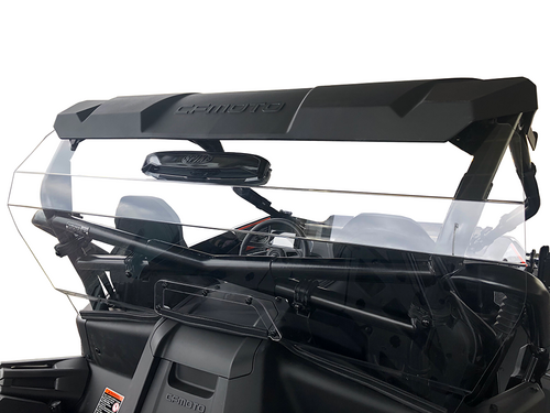 SPIKE REAR VENTED WINDSHIELD CLR CF MOTO