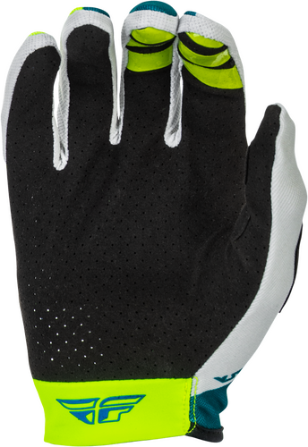 FLY RACING LITE GLOVES GREY/LIME/TEAL 3X