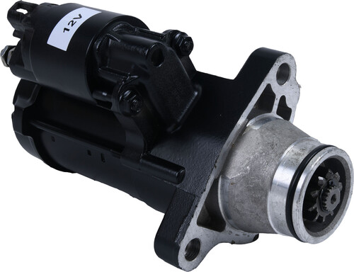 All Balls Big Twin 1.4kW Starter Motor For 2018-2025 Harley-Davidson Softail Fat Boy/Heritage Classic/Street Bob/Breakout/Fat Bob/Low Rider Black 80-1015