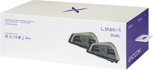 SCORPION EXO EXOCOM LINK-1 BLUETOOTH COMMUNICATOR (DUAL PACK)