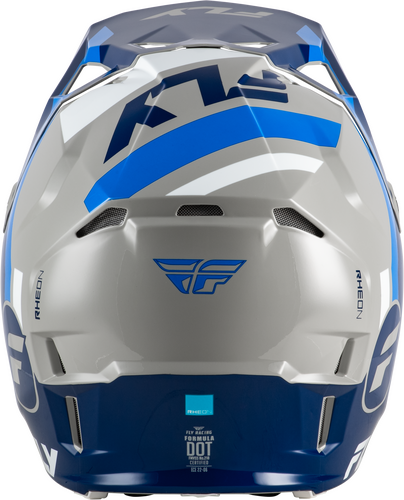 FLY RACING YOUTH FORMULA CP SEAL HELMET NAVY/BLUE/GREY YL