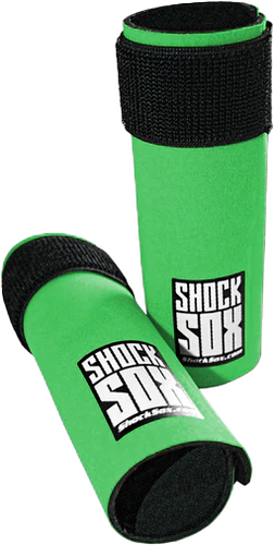 STREET SHOCK SOX 6"U GREEN UPSIDE DOWN FORKS