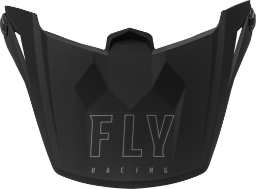 FLY RACING KINETIC LITE HELMET VISOR SOLID MATTE BLACK