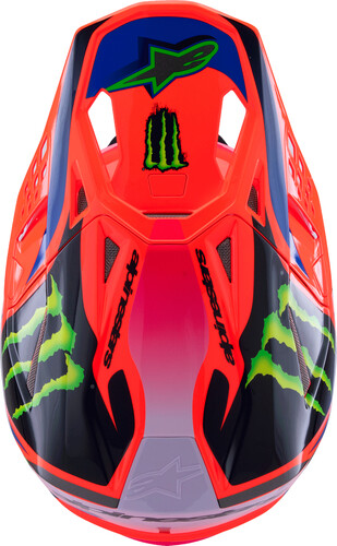 Alpinestars Limited Edition Supertech M10 Deegan DNGR Monster Energy Helmet