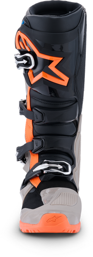 ALPINESTARS TECH 7 ENDURO BLK/WARM GRY/ORANGE FLUO 10