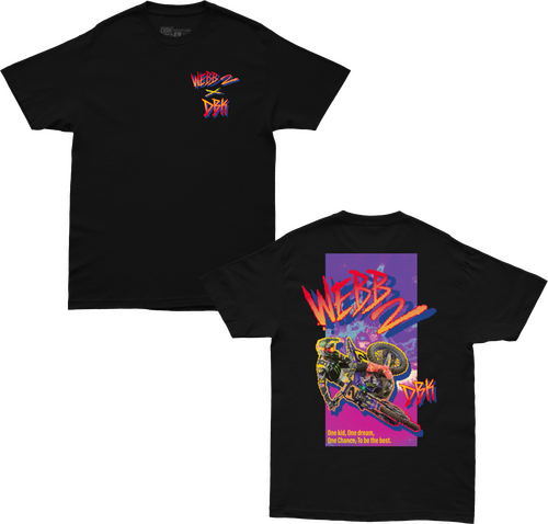 DBK RAD CW2 TEE BLACK SM