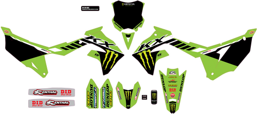 D-COR MEK Team Complete Graphics Kit