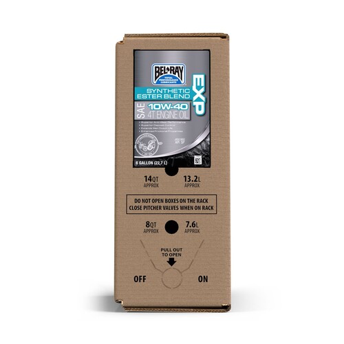 EXP SEMI-SYN ESTER OIL 10W40 6GAL BAG IN BOX