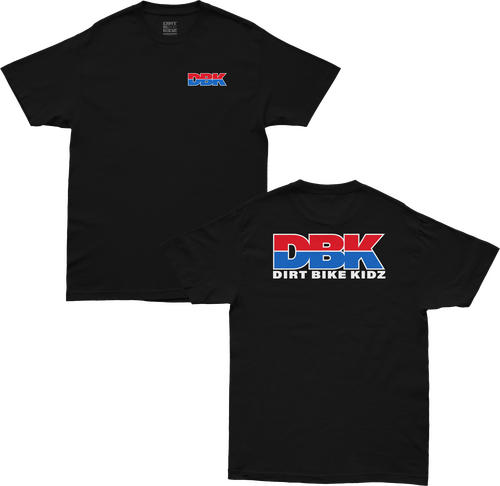 DBK RIDE DBK TEE BLACK SM