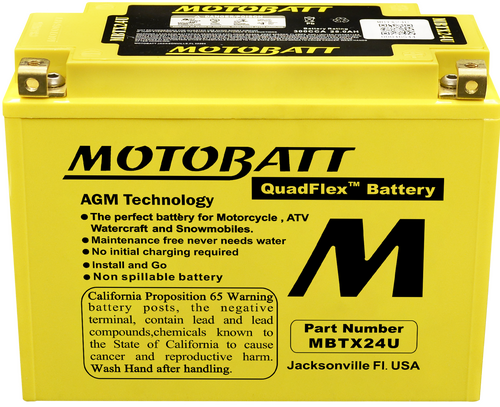 MOTOBATT MotoBatt Quadflex AGM Batteries