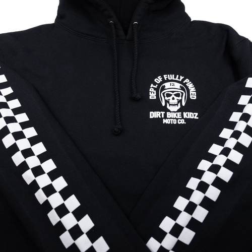 DBK FULLY PINNED HOODIE BLACK 2X