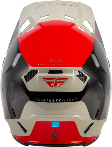 FLY RACING FORMULA CC GLIDE HELMET BLACK/RED/GREY XS