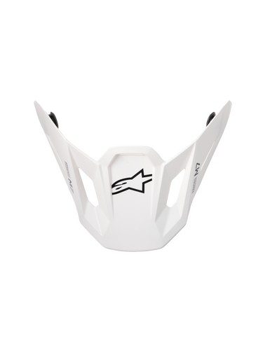 ALPINESTARS SM7 SOLID VISOR ECE06 WHITE GLOSSY
