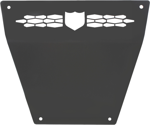 FRONT RACE SKID PLATE SOLAR BLACK POL