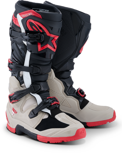 ALPINESTARS TECH 7 ENDURO BLK/LIGHT GRY/BRIGHT RED 11