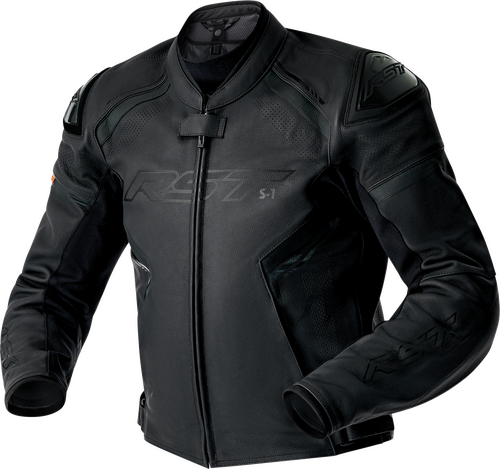 RST S1 D3O LEATHER JACKET BLACK 3X