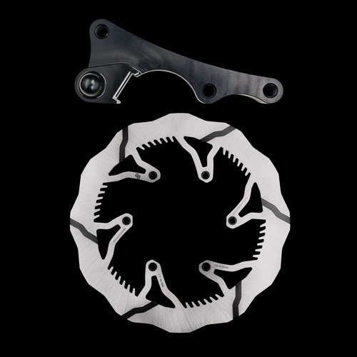GBrakes 280mm Non Floating Wave Rotor Plus Bracket Suzuki 125cc-400cc 1996-2026